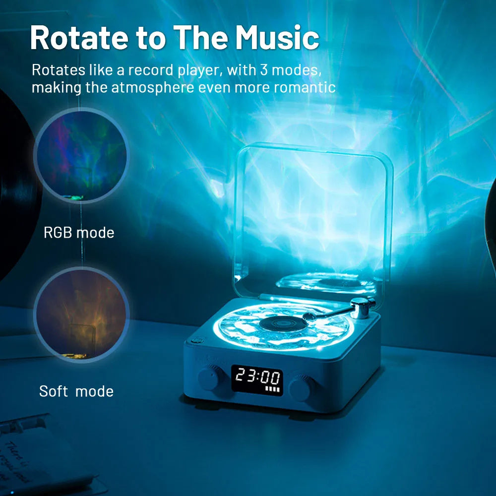 Retro Turntable Wireless Bluetooth Speaker
